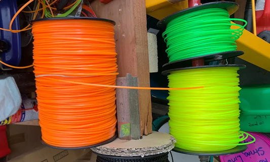 trimmer line colours meaning