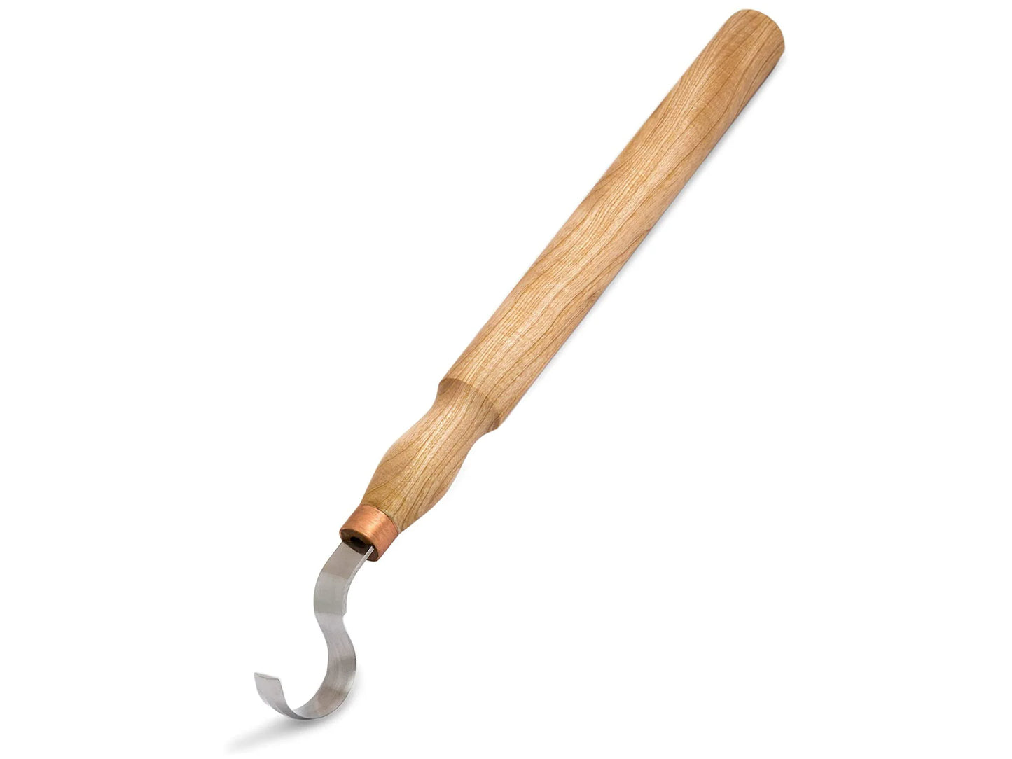BeaverCraft SK2 Long – Spoon Carving Knife Long Double Edge with Long Handle