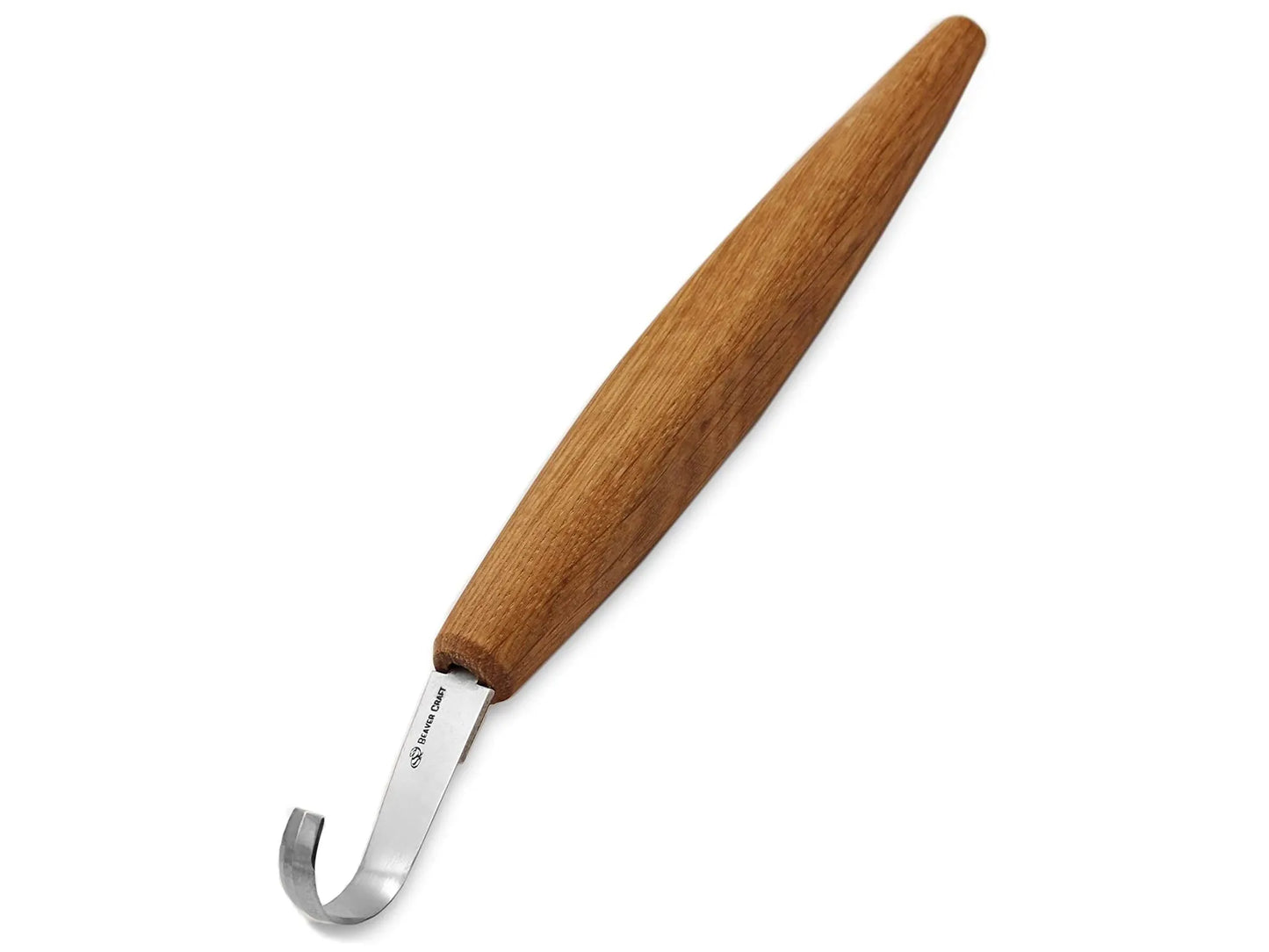 BeaverCraft SK5R - Spoon Carving Knife Deep Cut Bevels Right side edge