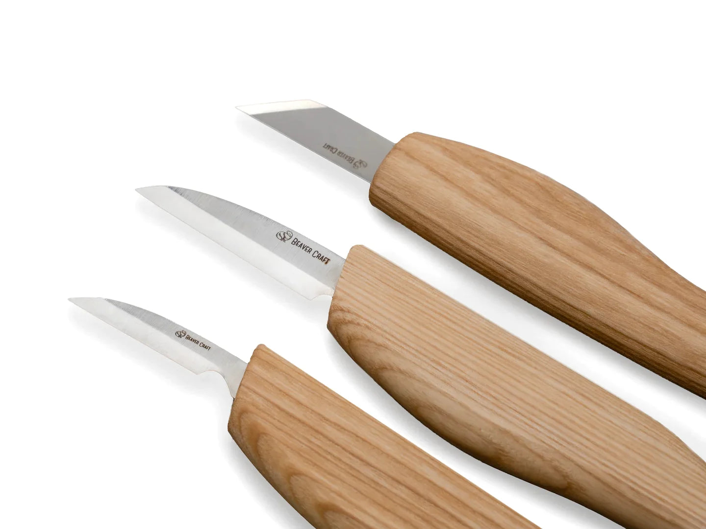 BeaverCraft S12 - Starter Wood Carving Knife Set