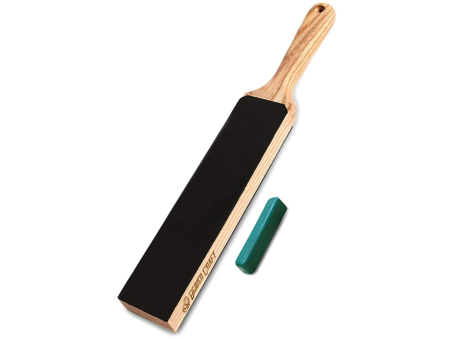 BeaverCraft LS6P1 Dual sided leather strop for sharpening Wood Carving Knives Tools