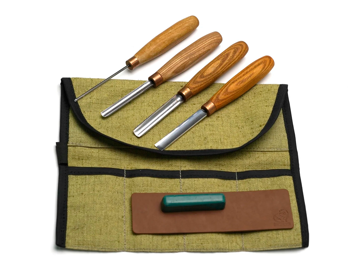 BeaverCraft SC02 - Wood Carving Straight Chisel Set