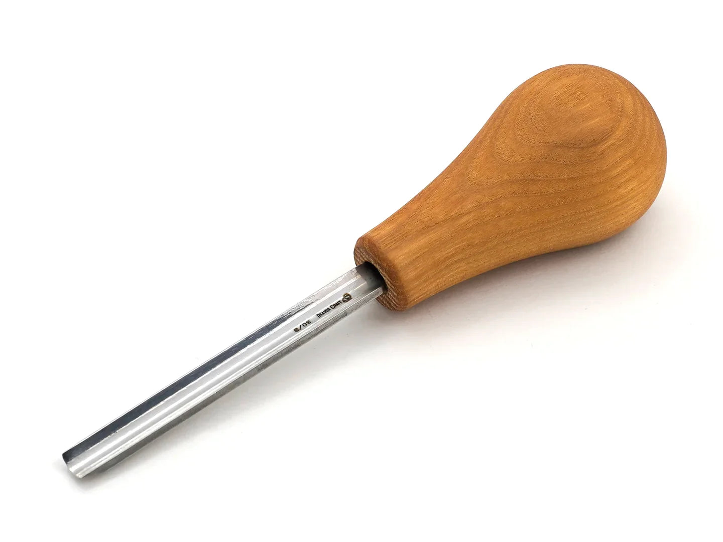 BeaverCraft P8/08 Palm Chisel Wood Carving Tool straight rounded. Sweep №8