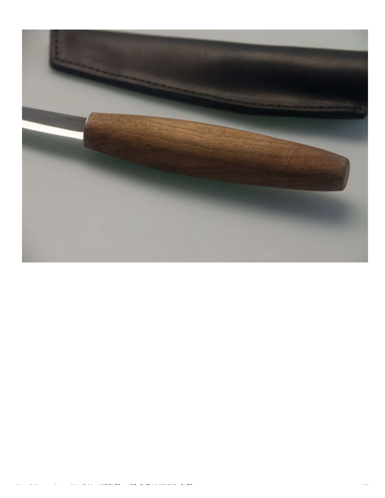 BeaverCraft C4X - Whittling Sloyd Knife with Walnut Handle