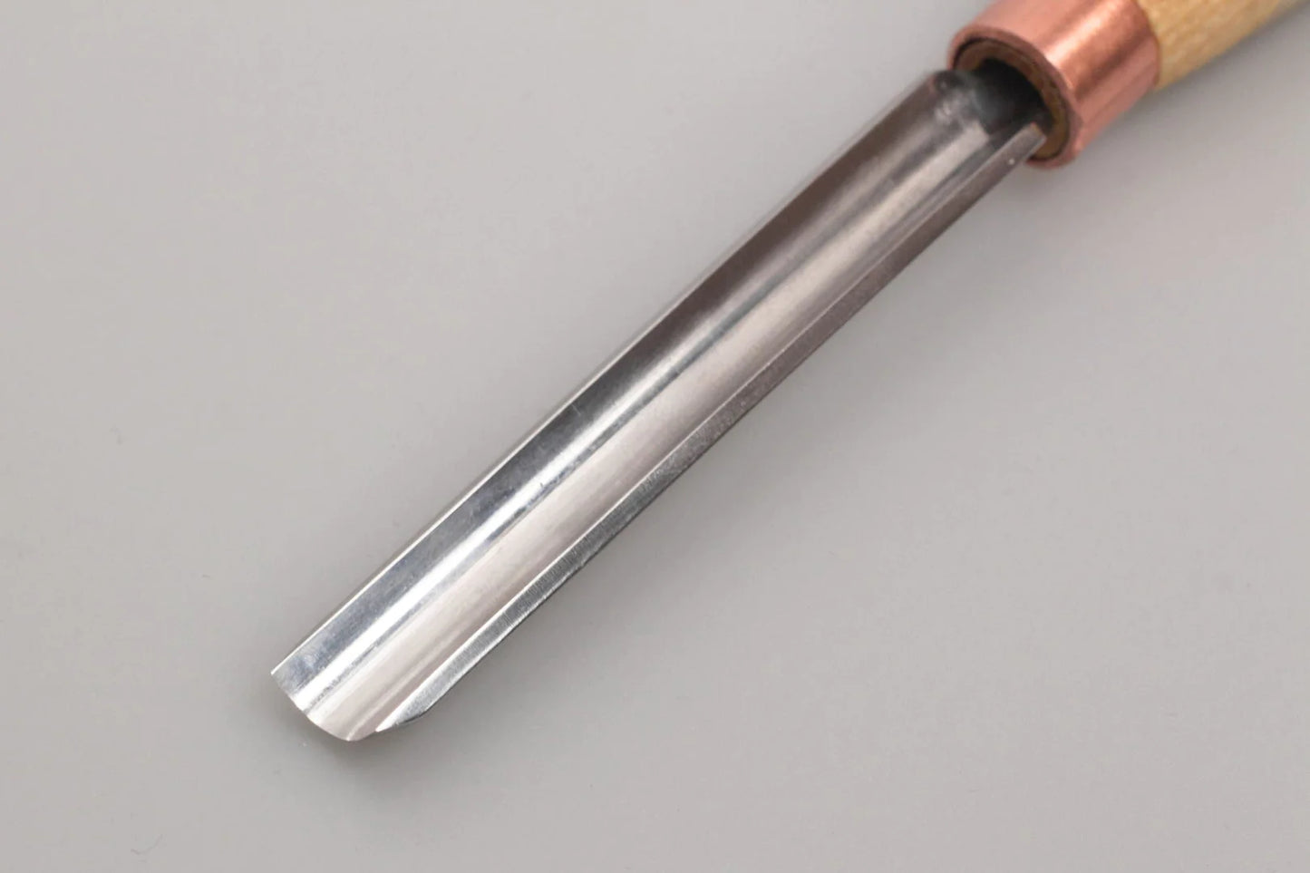 BeaverCraft K9/10 Compact straight rounded Wood Carving Chisel Tool Sweep №9