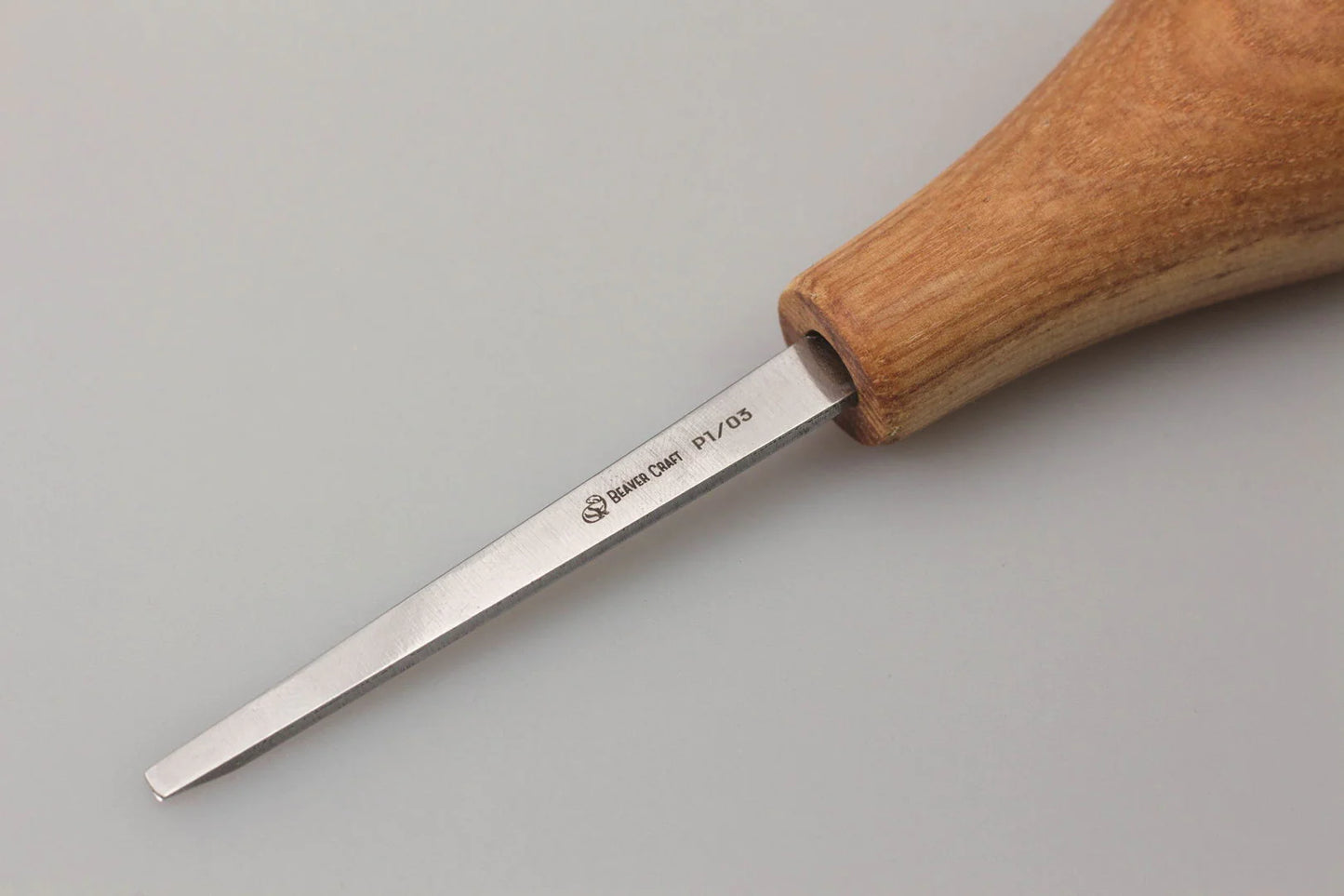 BeaverCraft P1/03 - Palm-chisel straight flat. Sweep №1