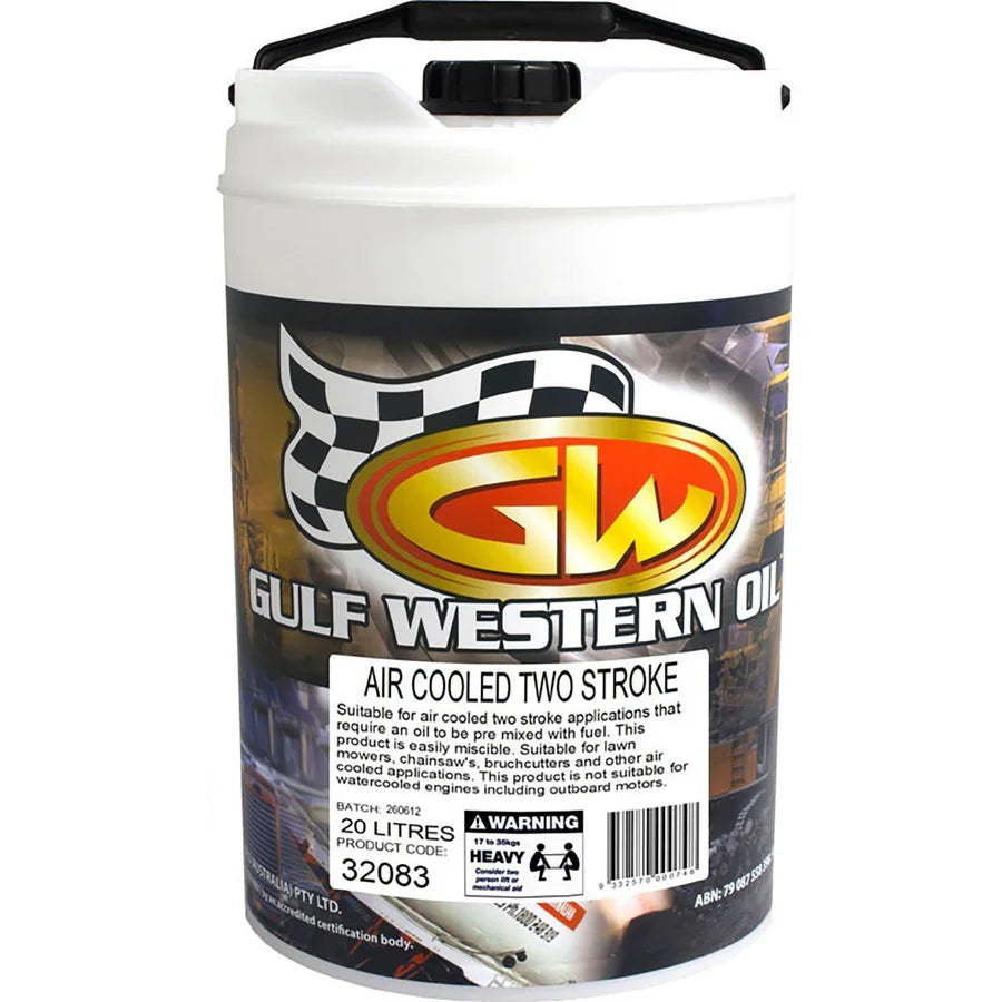 GULF WESTERN Air Cooled 2 Stroke Oil 20L