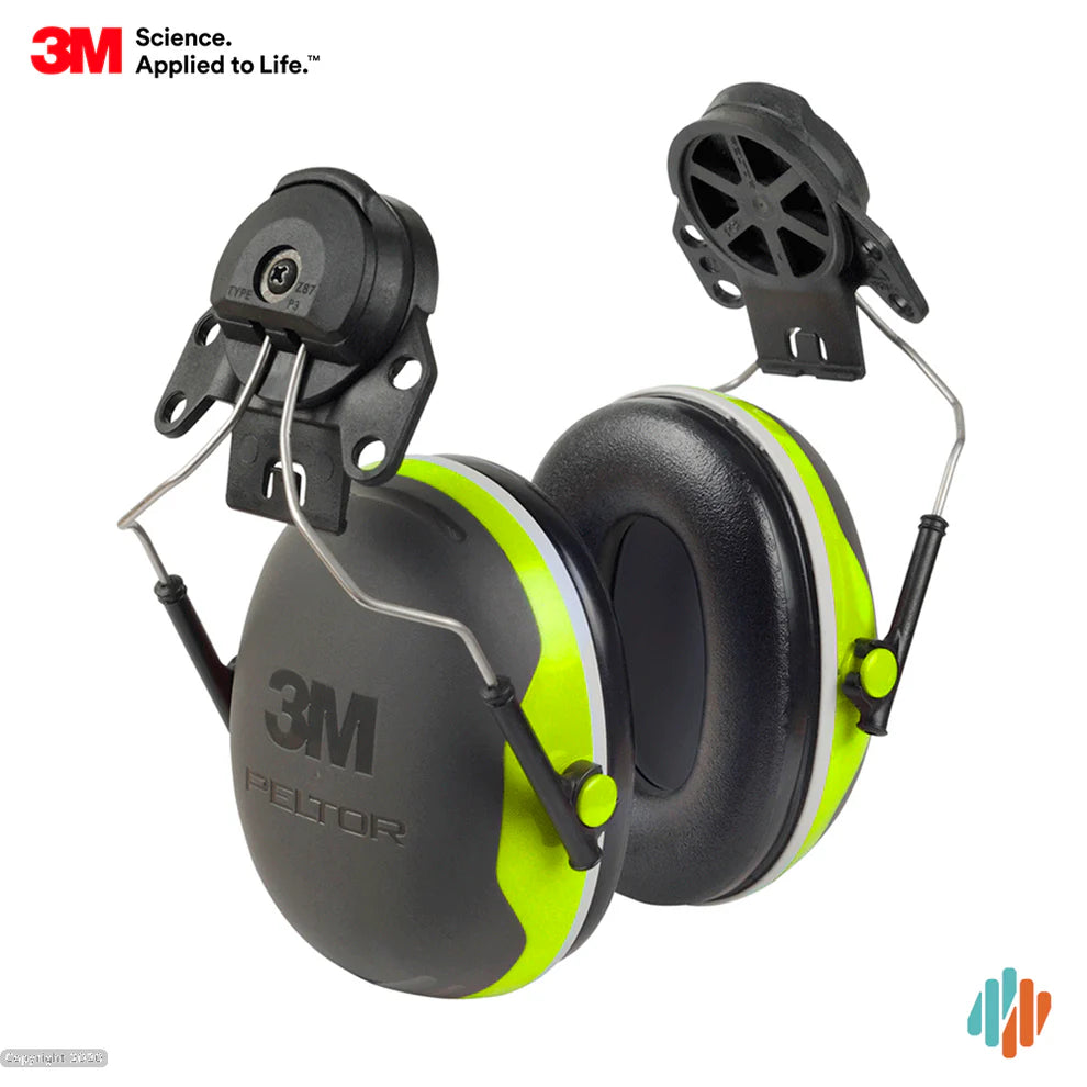3M PELTOR X4P3 Ear Defender HM Slim Green 32dB / 3M-7000103994