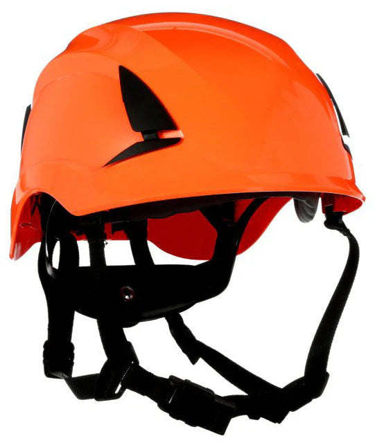 3M X5001VE Vented Helmet Orange