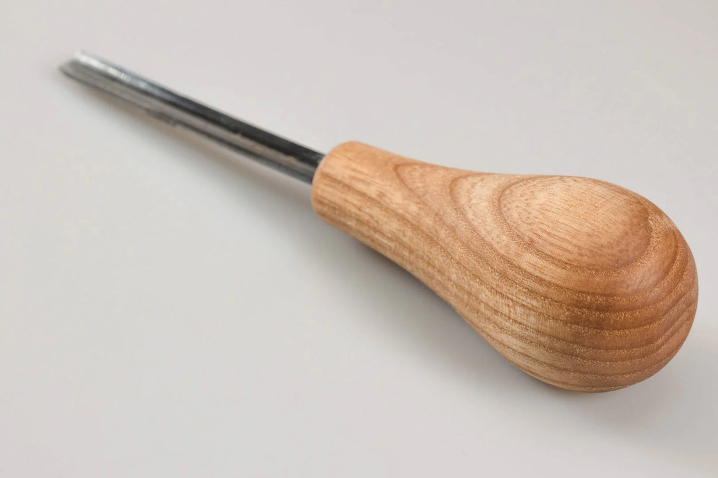 BeaverCraft P8/08 Palm Chisel Wood Carving Tool straight rounded. Sweep №8
