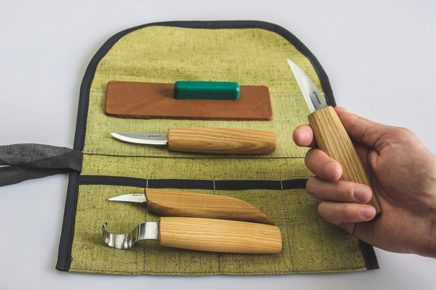BeaverCraft S48 Woodworking Carving Tool Set for Spoon Carving