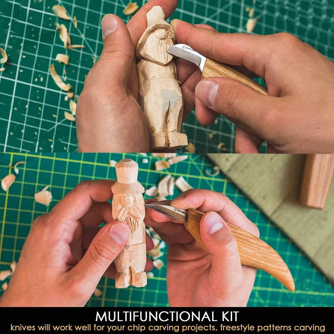BeaverCraft S16 - Whittling Wood Knives Kit