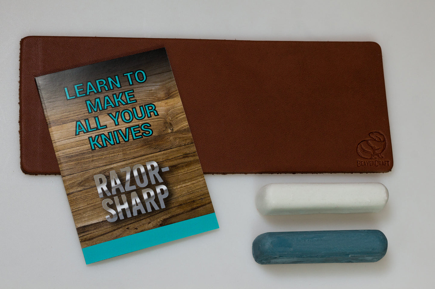 BeaverCraft LSP211 - Leather Strop for Honing