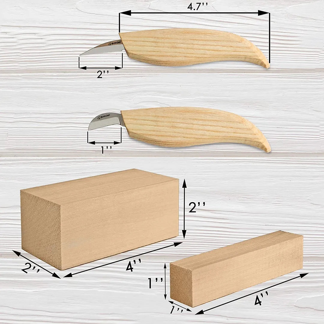 BeaverCraft S16 - Whittling Wood Knives Kit