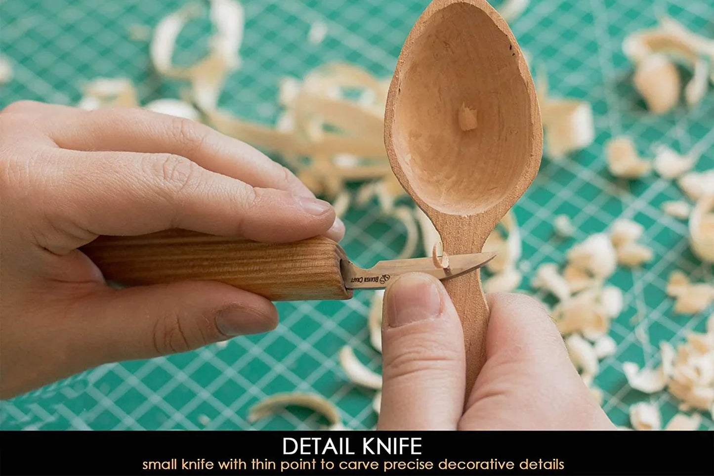 BeaverCraft S13 Woodworking Carving Tool Set for Spoon Carving