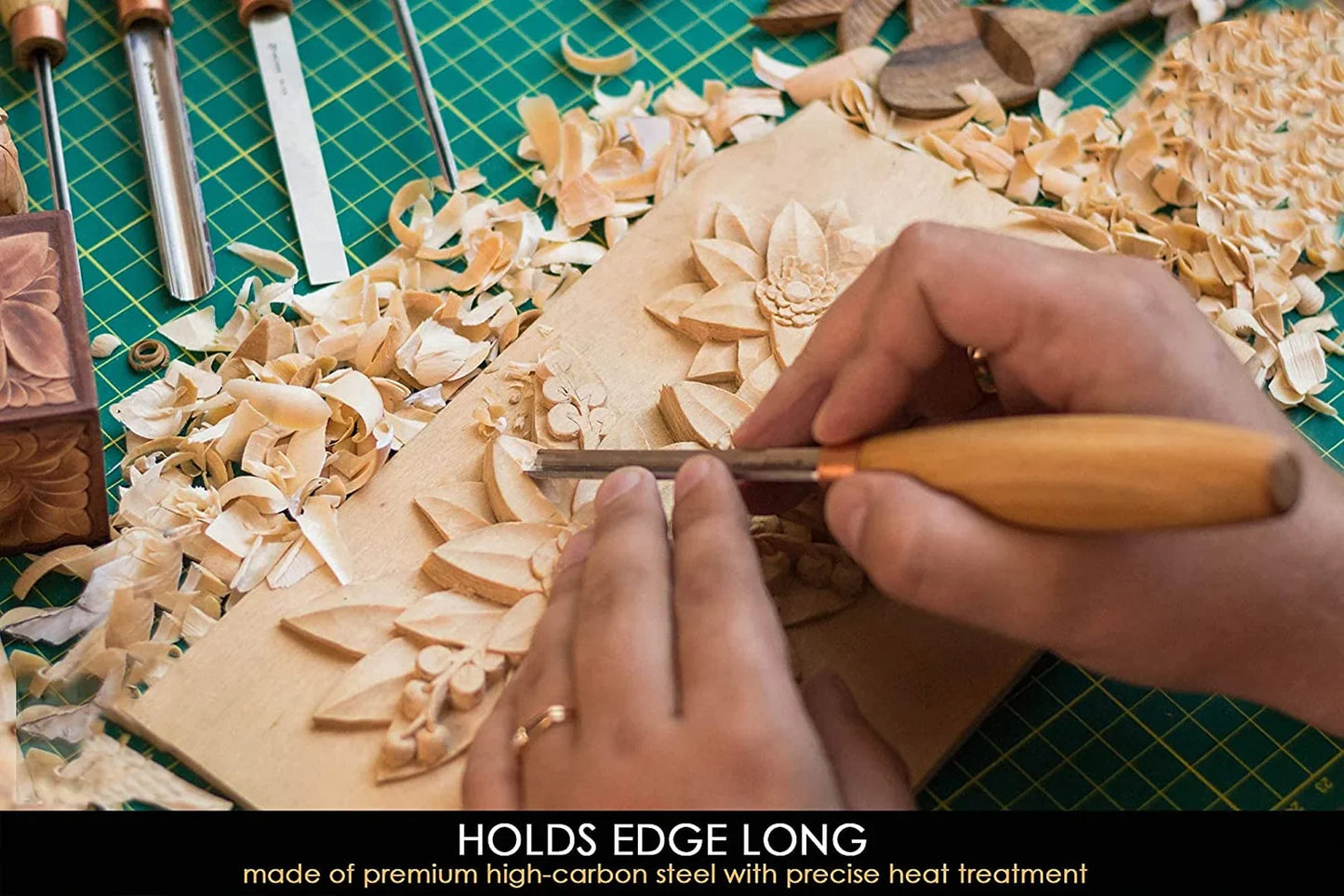 BeaverCraft SC01 - Gouge Wood Carving Tools Set