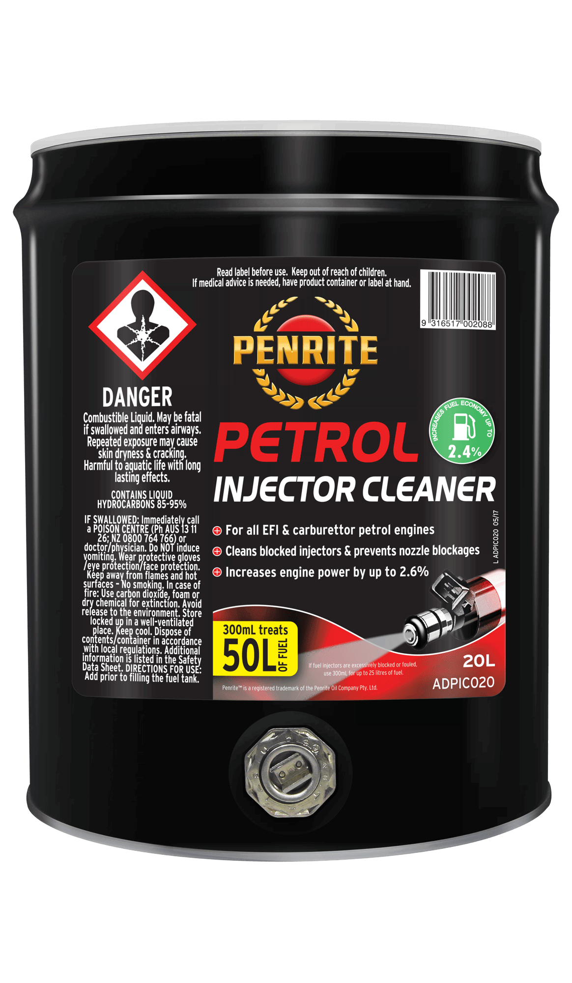 PENRITE Petrol Injector Cleaner