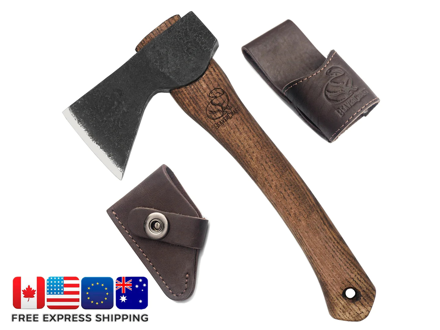 BeaverCraft AX1 – Compact Wood Hatchet for All Tasks and Purposes
