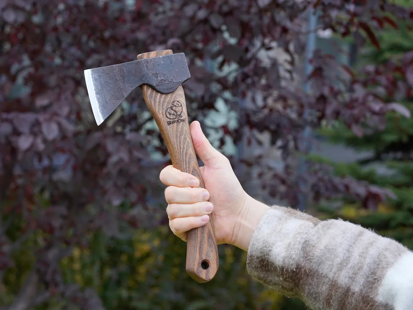 BeaverCraft AX1 – Compact Wood Hatchet for All Tasks and Purposes