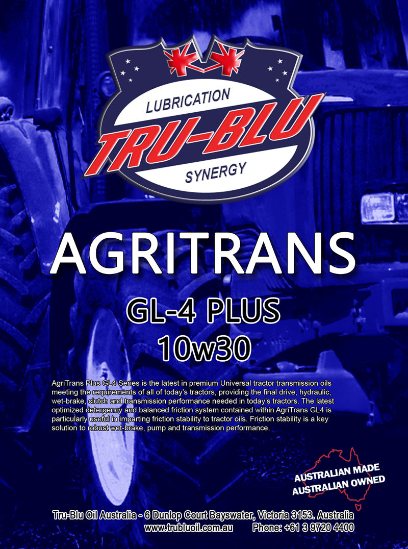 TRU-BLU AgriTrans Utto Fluid 10W30 GL-4