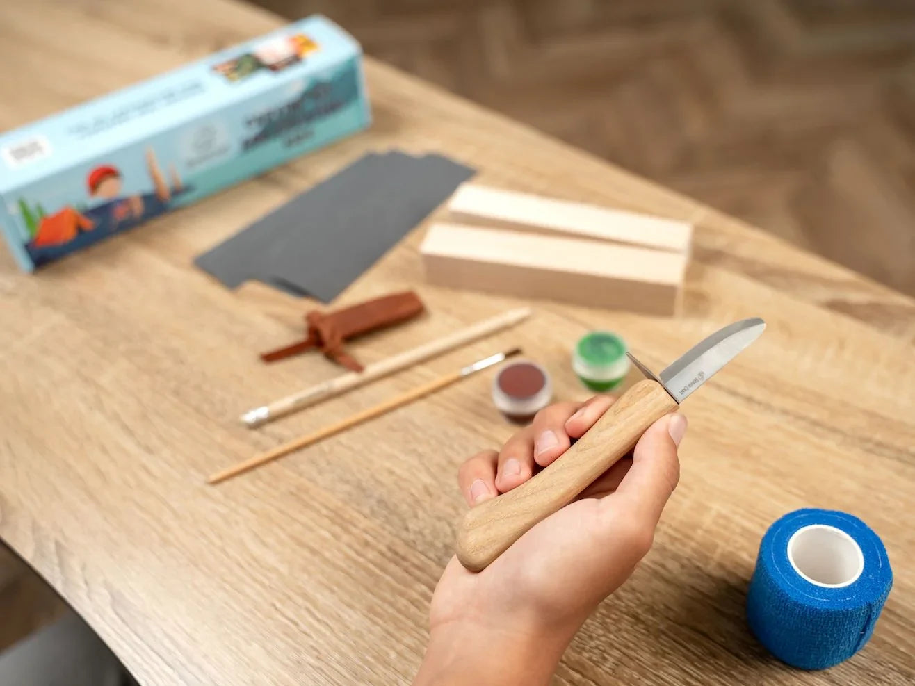 BeaverCraft DIY08 Spruce Tree Carving Kit