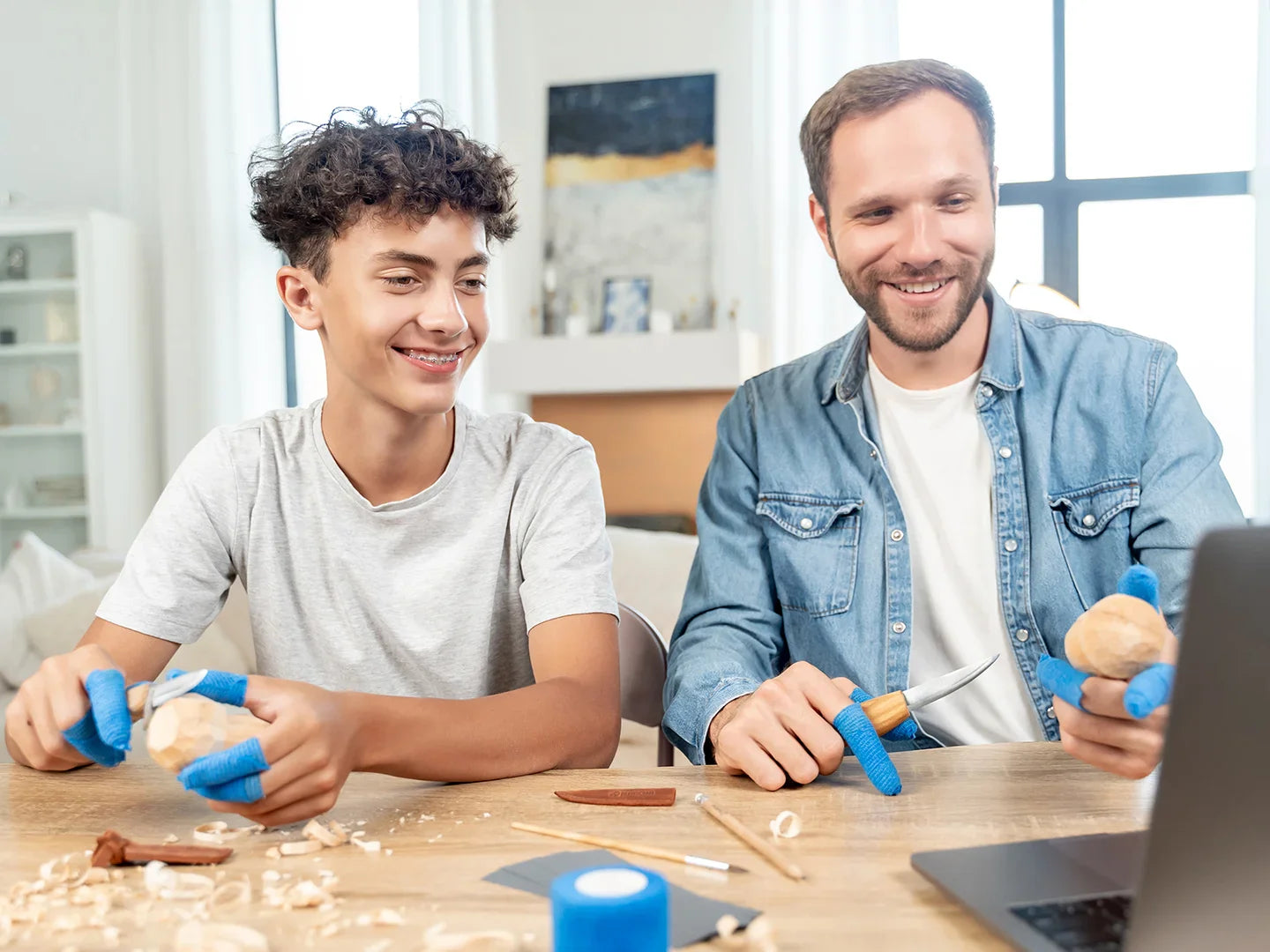 BeaverCraft DIY09 Family Fun Wood Carving Kit