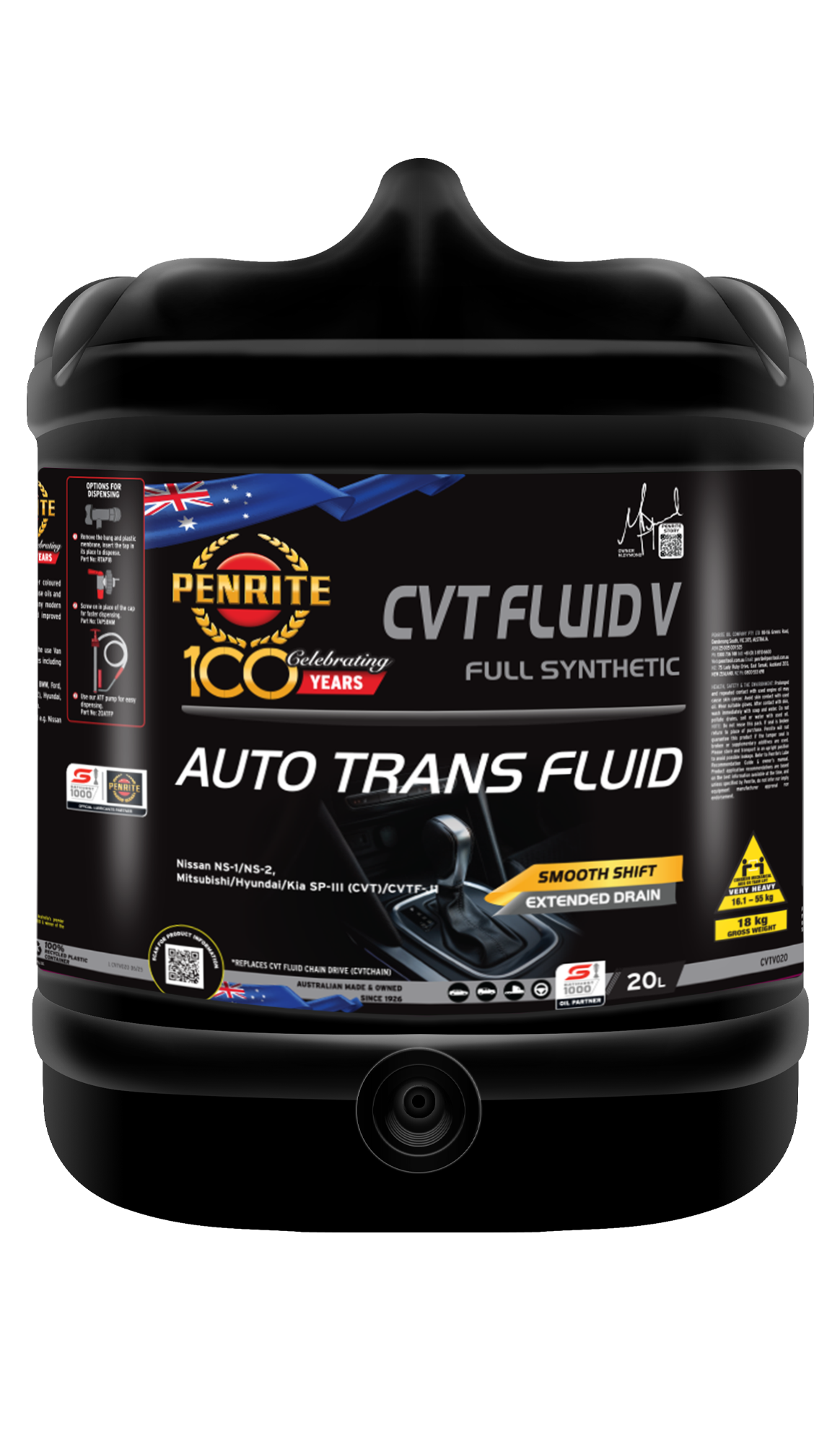 PENRITE Cvt Fluid V Full Syn