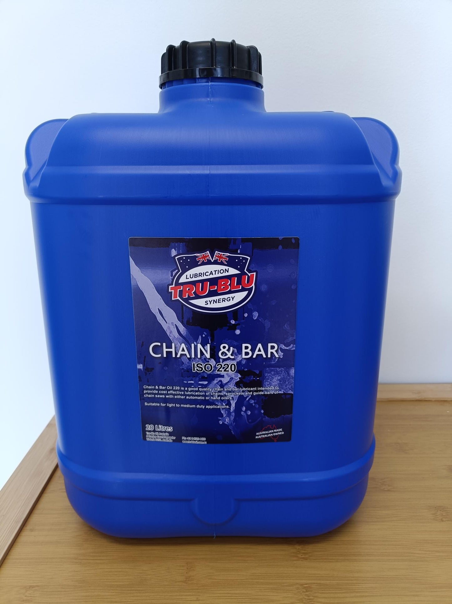 TRU-BLU CHAIN & BAR OIL ISO 220 20L DRUM