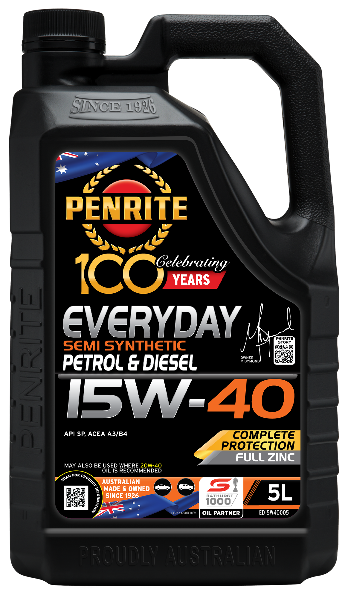 PENRITE Everyday 15W40 Semi Syn