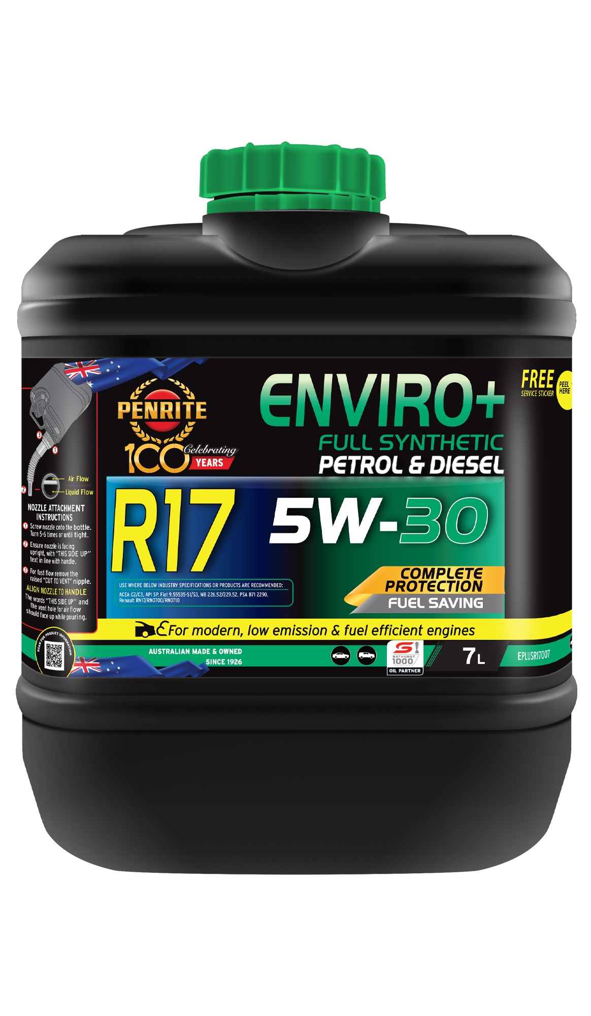 PENRITE Enviro+ R17 5W-30 Full Syn