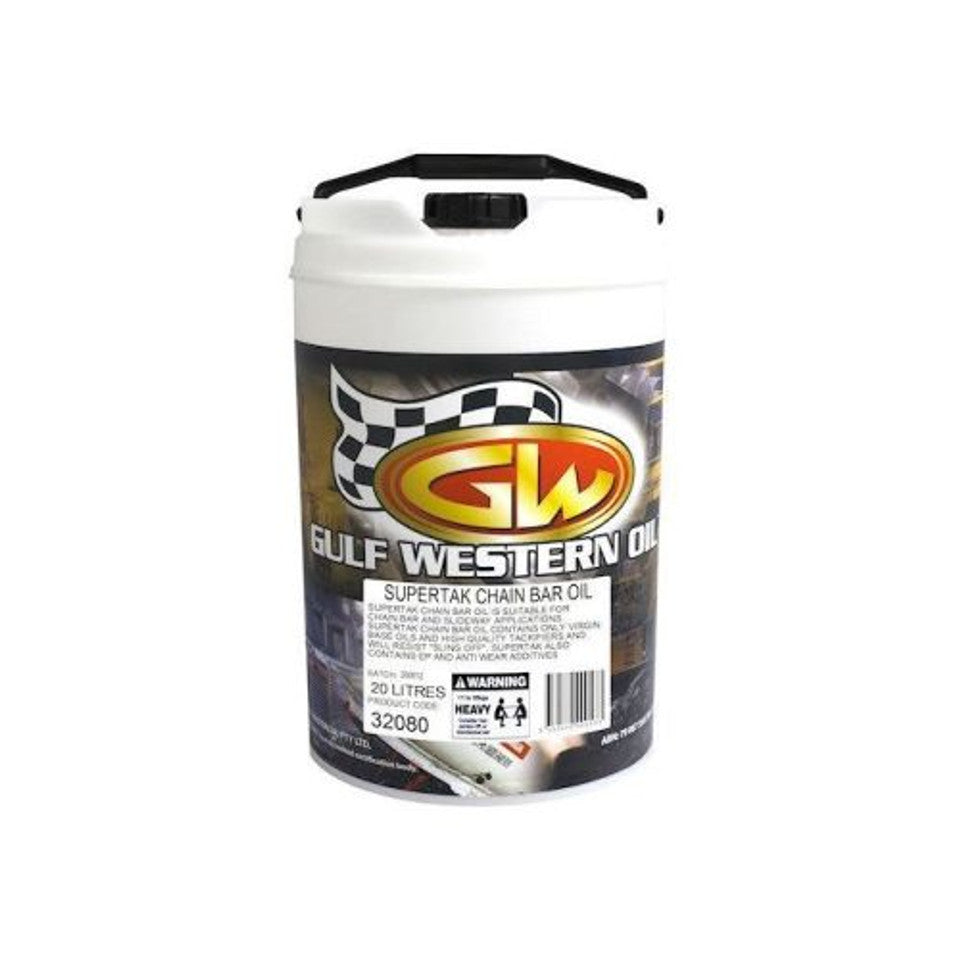 GULF WESTERN CHAINSAW CHAIN & BAR OIL 20L
