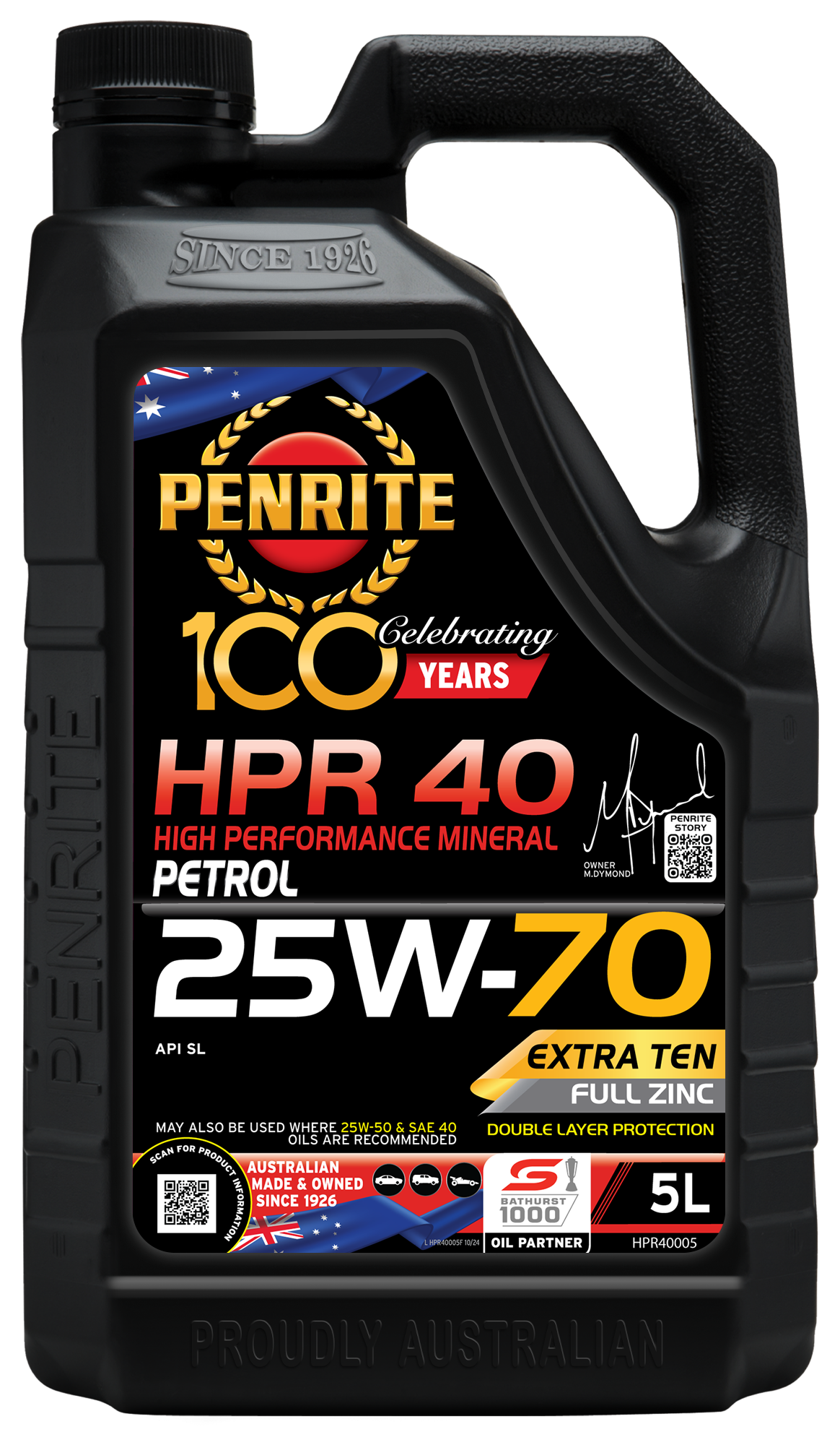 PENRITE Hpr 40 25W70 Mineral
