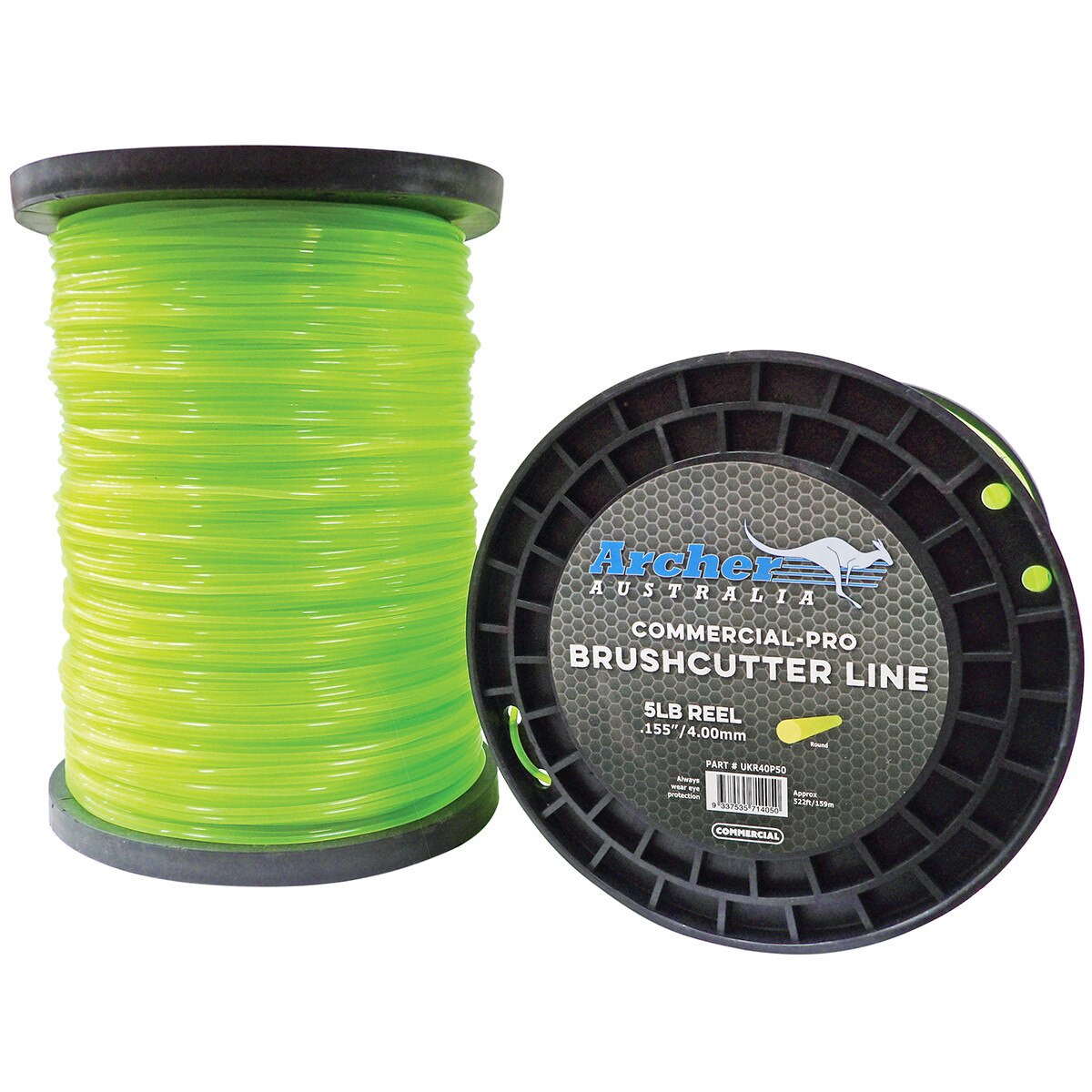 ARCHER Commercial-Pro Round Nylon Line - 4.00mm/.155" - 5lb Reel