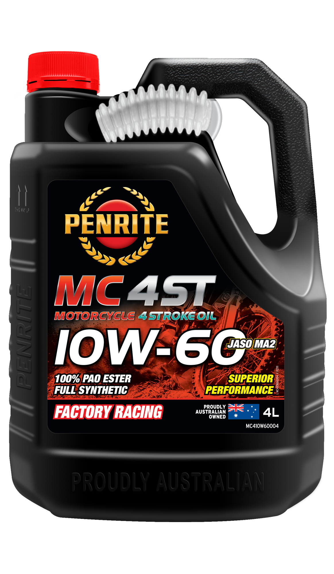 PENRITE Mc-4St 10W-60 100% Pao Ester