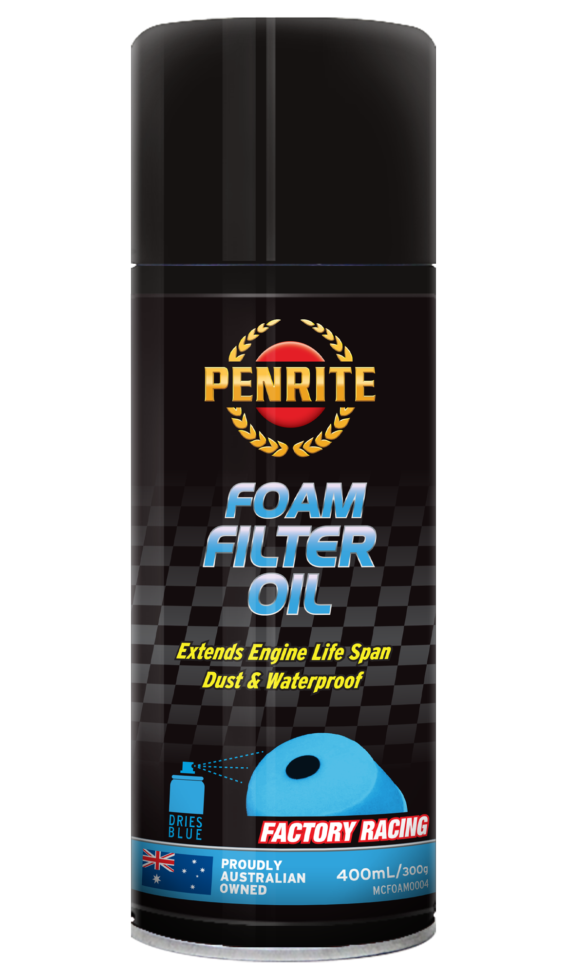 PENRITE Foam Filter Oil Aerosol