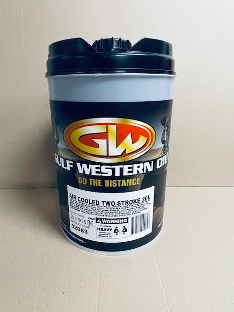 GULF WESTERN Air Cooled 2 Stroke Oil 20L
