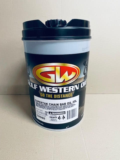 GULF WESTERN CHAINSAW CHAIN & BAR OIL 20L