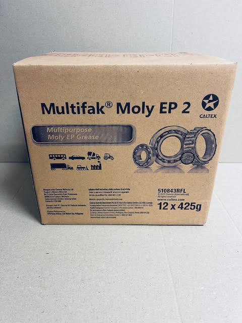 CALTEX Multifak Moly EP 2 Grease 425g - Carton of 12