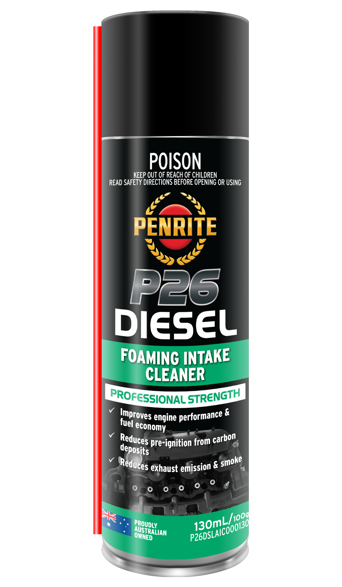 PENRITE P26 Diesel Foamng Intake Clean
