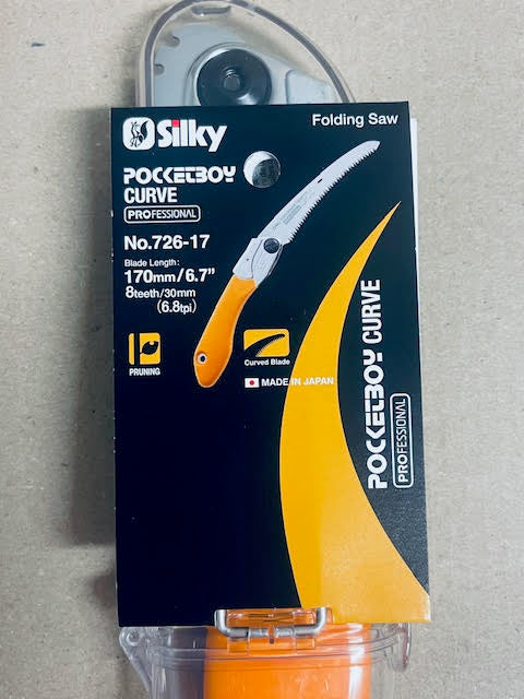 Silky Saw PocketBoy Curve 170 mm Folding Saw - 726-17
