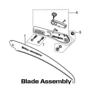 Silky Saws Longboy Parts: Bolt Set ‘D’