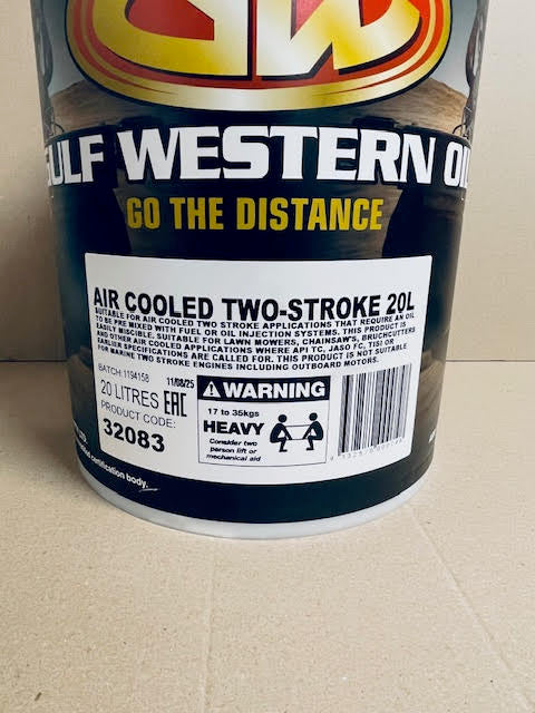 GULF WESTERN Air Cooled 2 Stroke Oil 20L