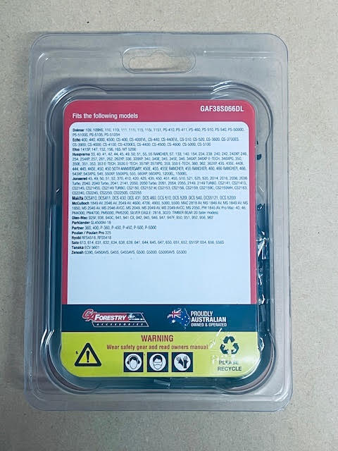 PROKUT LOOP OF CHAINSAW CHAIN 38S .325 PITCH .058 66DL