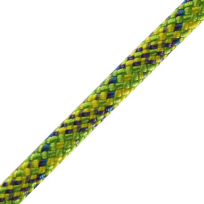 STEIN SCE-X1 Work Positioning Lanyard Green 3m c/w SECURA Oval & MI-O