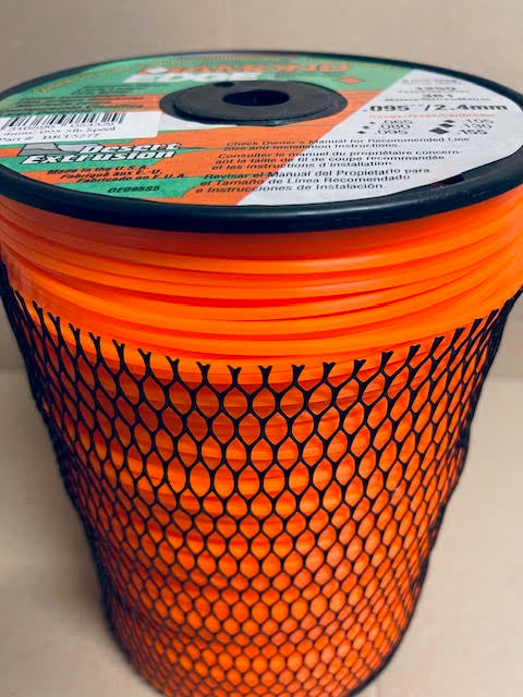 DIAMOND EDGE BRUSHCUTTER SQUARE TRIMMER LINE .095" / 2.40MM SPOOL BRT5277