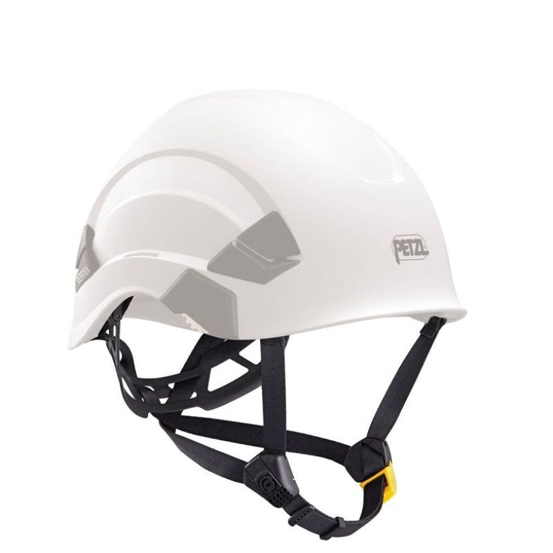 Petzl Dual Chinstrap Black and Yellow