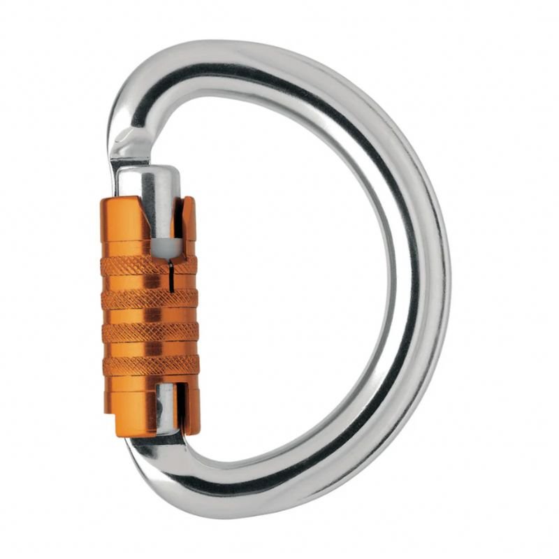 Petzl Omni Triact-Lock Silver