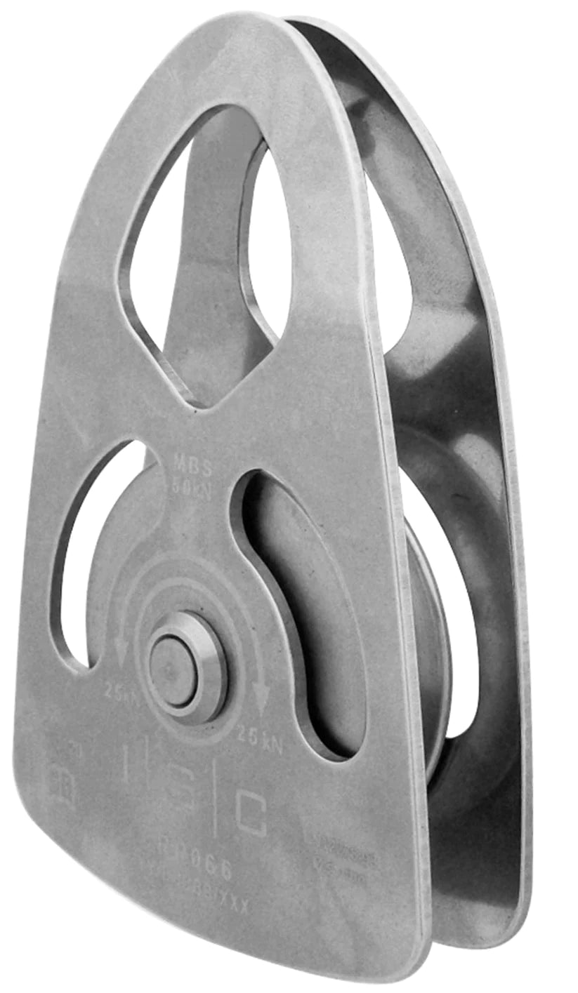 ISC Large Single Pulley Stainless Steel 50kN Bushing//J3