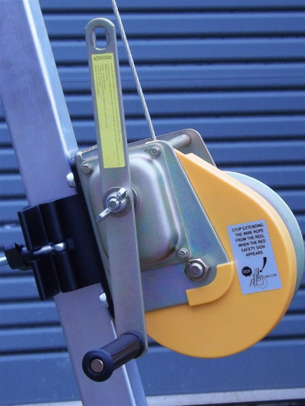 ISC Wire Rope Winch - With 20m Wire Assembly fitted with Double Action Steel Twister Karabiner