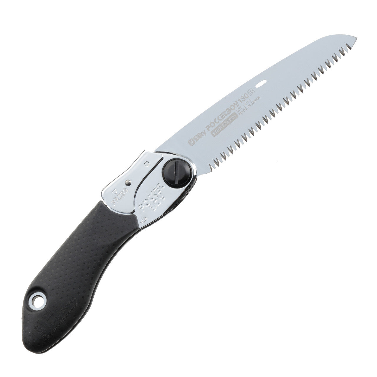PocketBoy 130mm Black Handle Folding Saw Medium Tooth